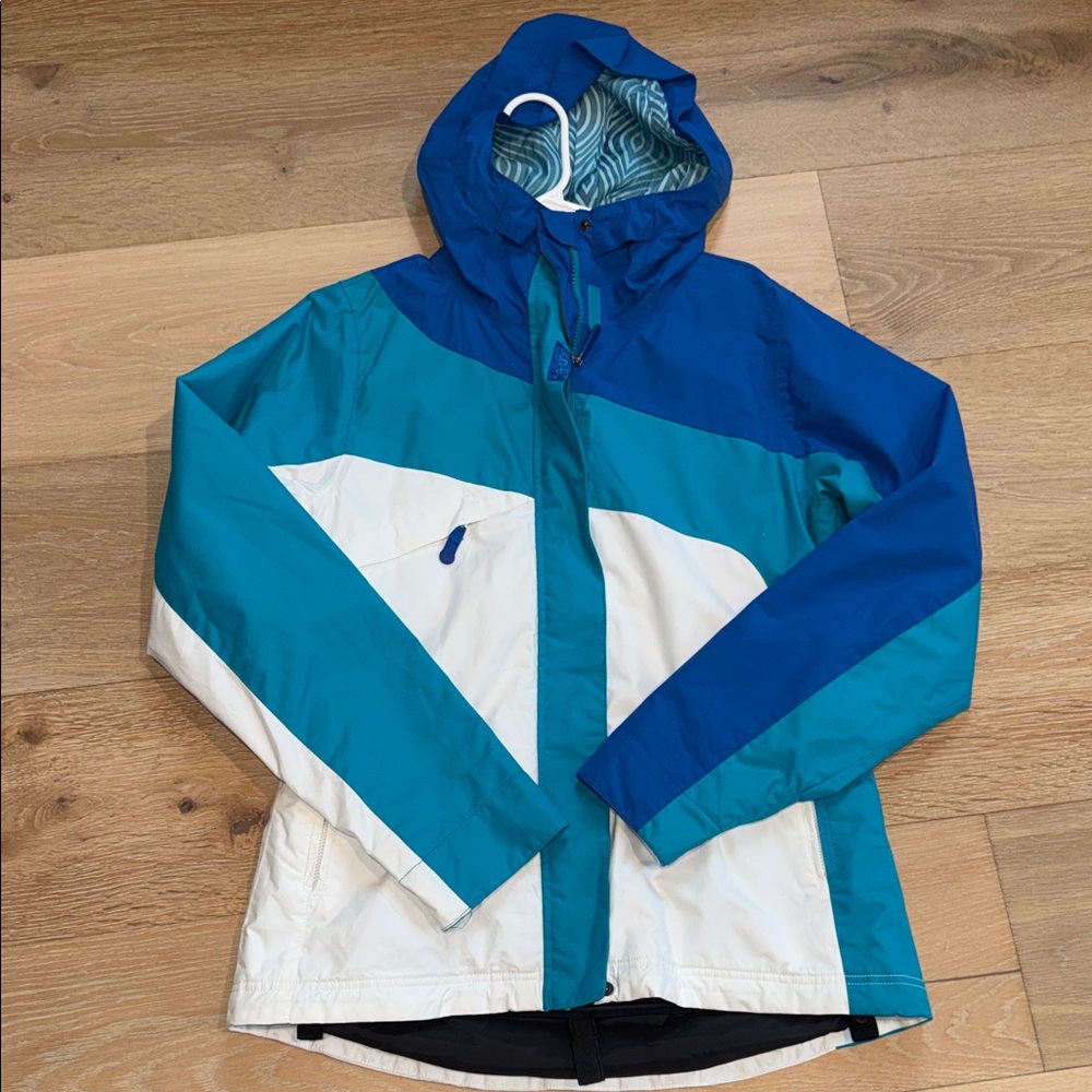 Dakine Blue and White Women’s Ski Snow Jacket ❄️